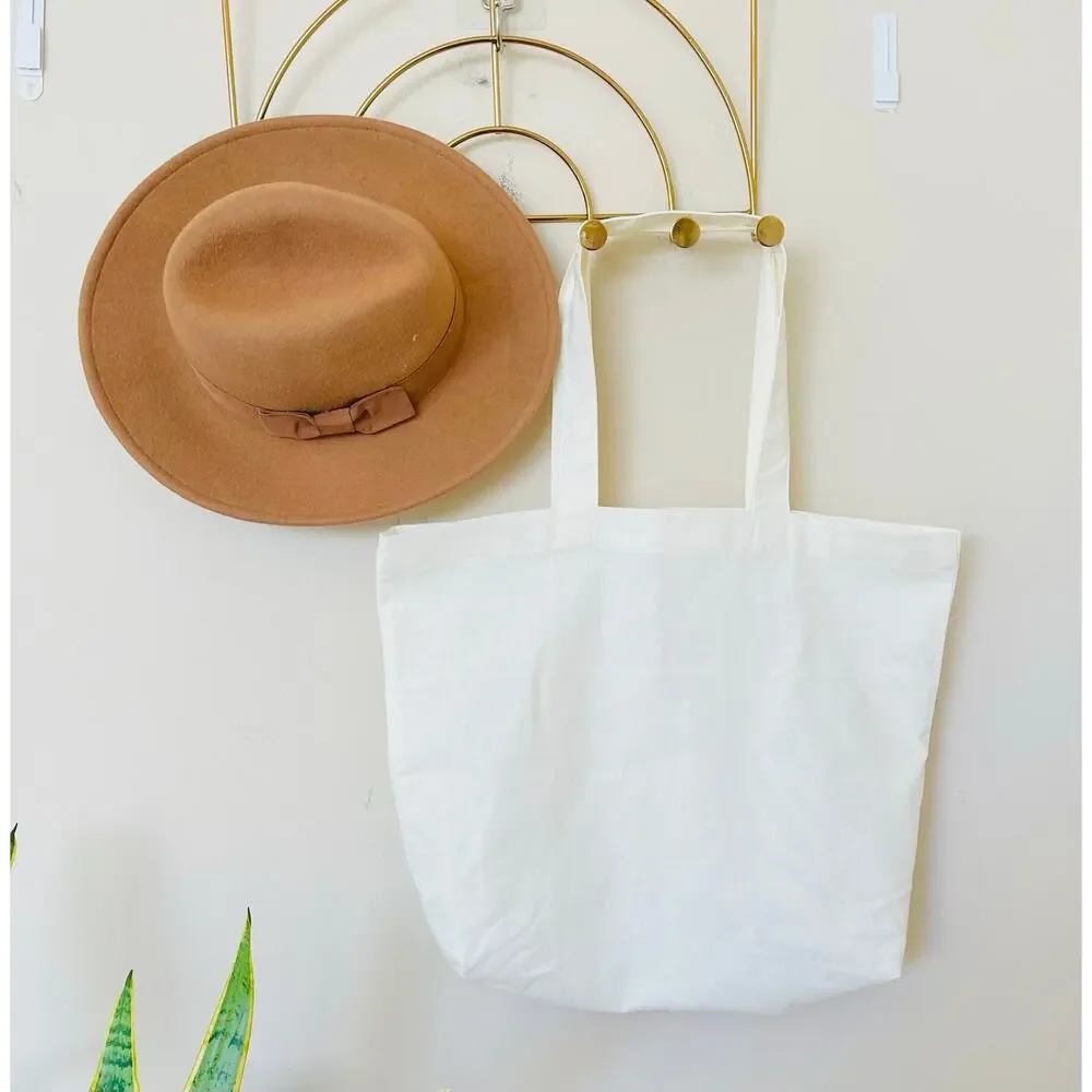 Enjoy the little Things Floral Tote Bag NWOT